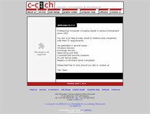 Tablet Screenshot of c-c.ch